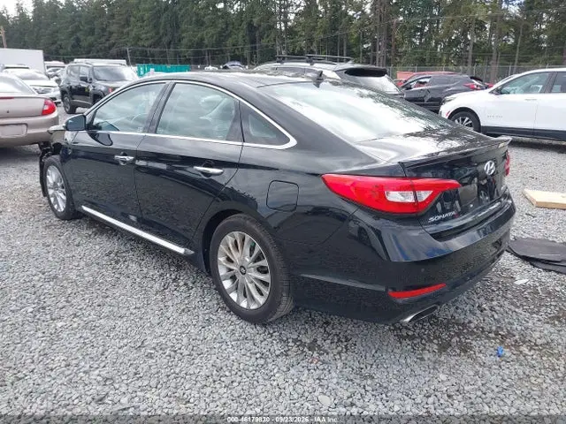 2015 Hyundai Sonata Limited VIN 5NPE34AFXFH034482 фото 3