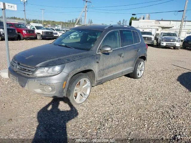 2015 Volkswagen Tiguan S/se/sel/r-line VIN WVGJV7AX6FW106044 фото 2