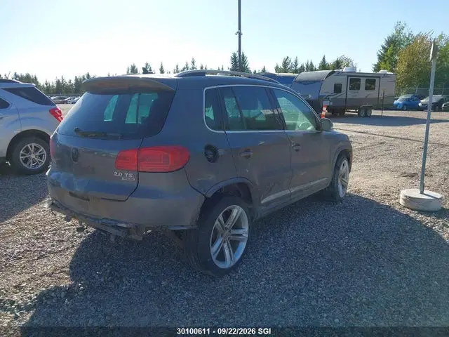2015 Volkswagen Tiguan S/se/sel/r-line VIN WVGJV7AX6FW106044 фото 4