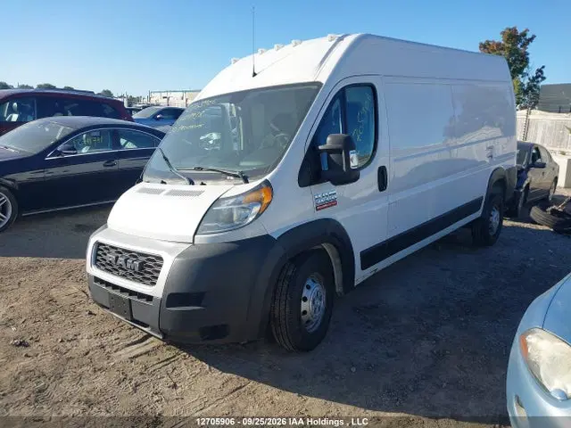 2020 RAM Promaster 2500 High Roof 159 In. Wb VIN 3C6TRVDG9LE109938 фото 2