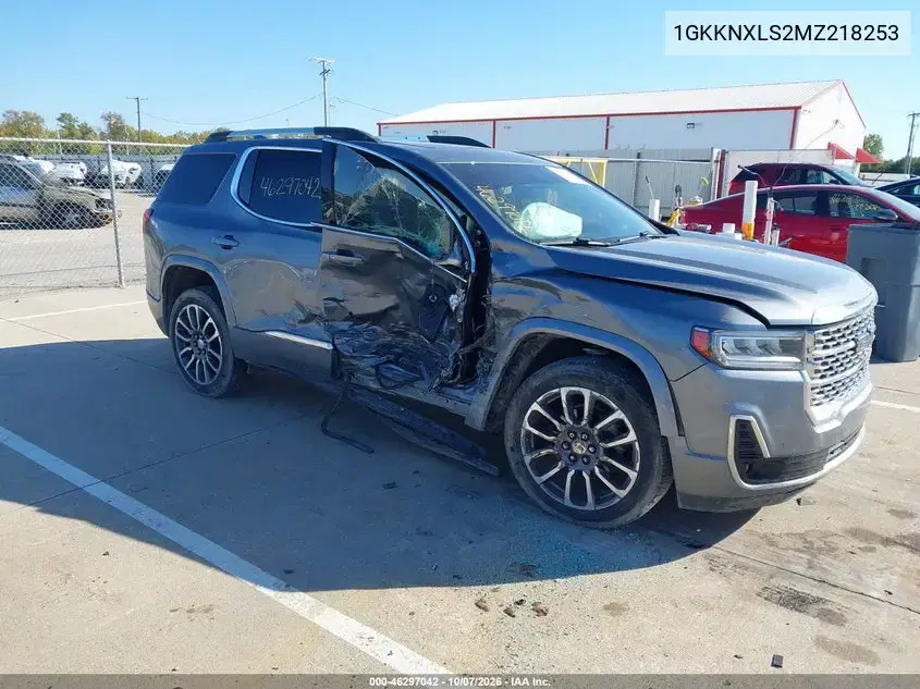 2021 GMC Acadia Awd Denali VIN 1GKKNXLS2MZ218253 фото 2