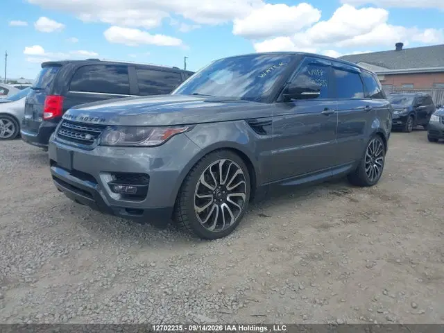 2017 Land Rover Range Rover Sport Diesel Td6 Hse VIN SALWR2FK8HA132880 фото 2