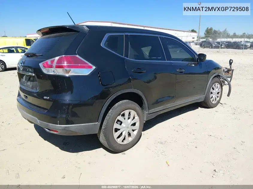 2016 Nissan Rogue S VIN KNMAT2MVXGP729508 фото 5