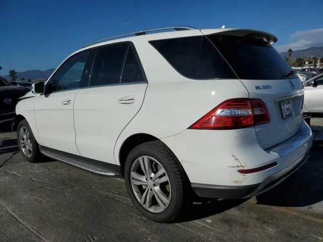 2015 Mercedes-Benz ML VIN 4JGDA5HB7FA478352 фото 2
