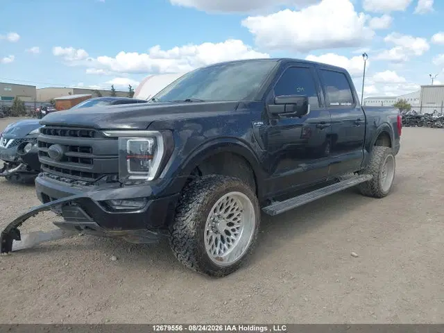 2021 Ford F-150 Lariat VIN 1FTFW1E88MFB57954 фото 2