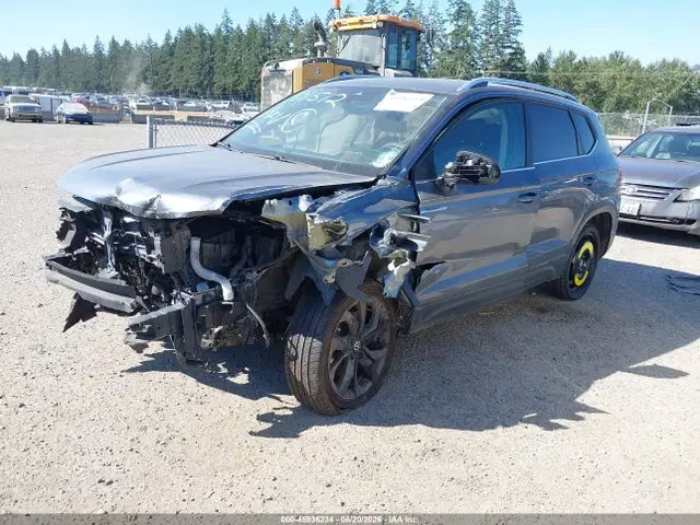 2022 Volkswagen Taos 1.5t Se VIN 3VVLX7B23NM078679 фото 2