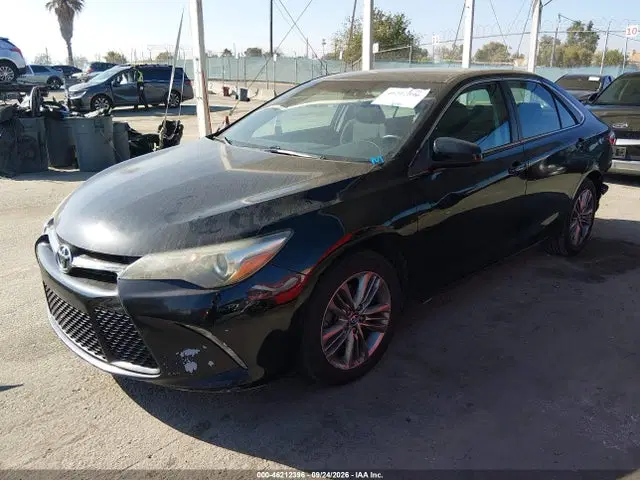 2016 Toyota CAMRY SE VIN 4T1BF1FK4GU190311 фото 2