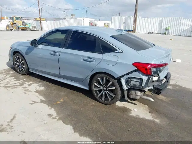 2023 Honda Civic Ex/ex W/o Bsi VIN 2HGFE1F72PH320076 фото 3