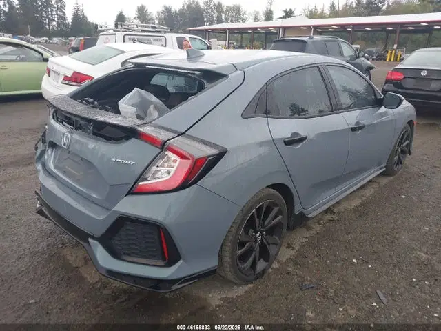 2018 Honda Civic Sport VIN SHHFK7H46JU224945 фото 4