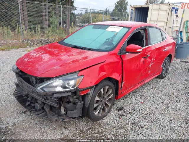 2019 Nissan SENTRA SR VIN 3N1AB7APXKY267418 фото 2