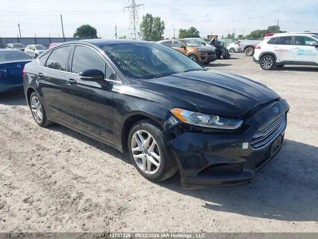 1FA6P0H77E5379506 — 2014 Ford Fusion SE, передняя часть, фото до ремонта