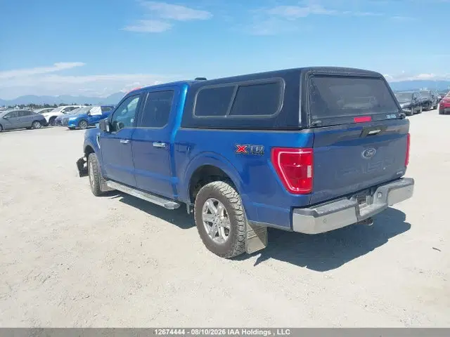 2022 Ford F150 Supercrew VIN 1FTEW1EP2NKD65629 фото 3