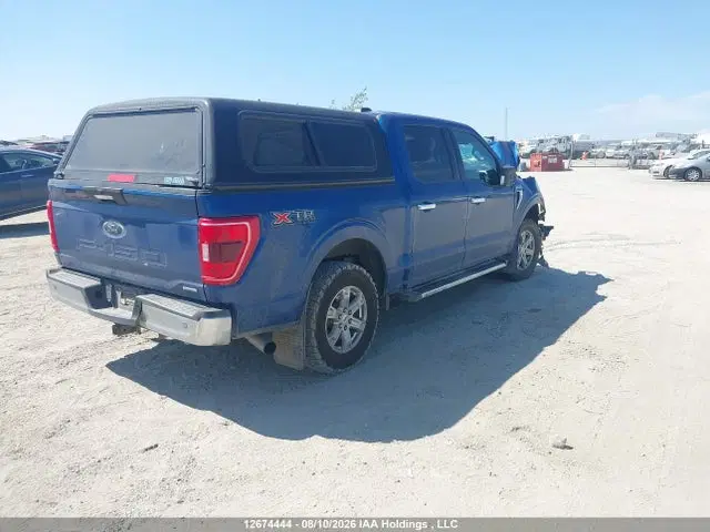 2022 Ford F150 Supercrew VIN 1FTEW1EP2NKD65629 фото 4