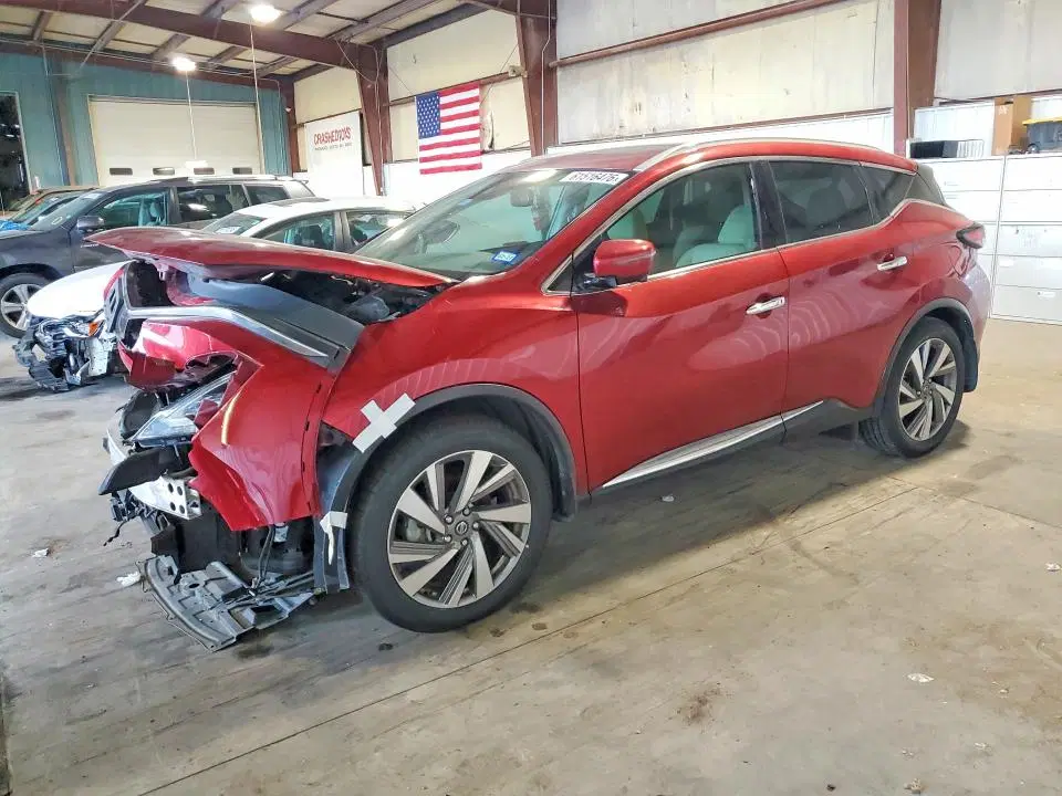 5N1AZ2CJ8LN156526 — 2020 Nissan Murano, Передняя часть, фото до ремонта