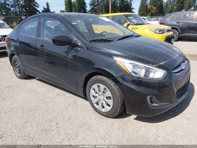 KMHCT4AE4HU267390 — 2017 Hyundai Accent SE, естественный износ, фото до ремонта