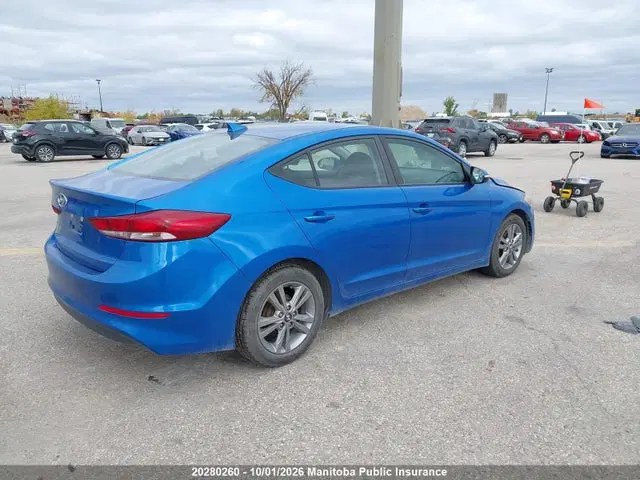 2017 Hyundai ELANTRA GL VIN KMHD84LF4HU326580 фото 4