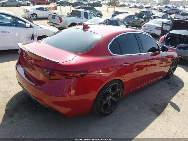 2018 Alfa Romeo Giulia Ti Rwd VIN ZARFAECN3J7576675 фото 4
