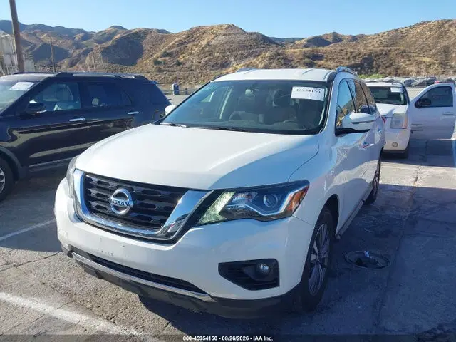 2017 Nissan Pathfinder Sv VIN 5N1DR2MN3HC696075 фото 2