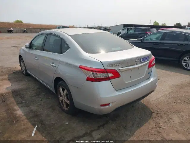 2014 Nissan SENTRA S VIN 3N1AB7AP7EY323030 фото 3