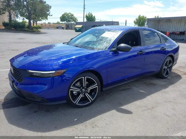 2026 Honda Accord Hybrid Sport VIN 1HGCY2F58TA003927 фото 2