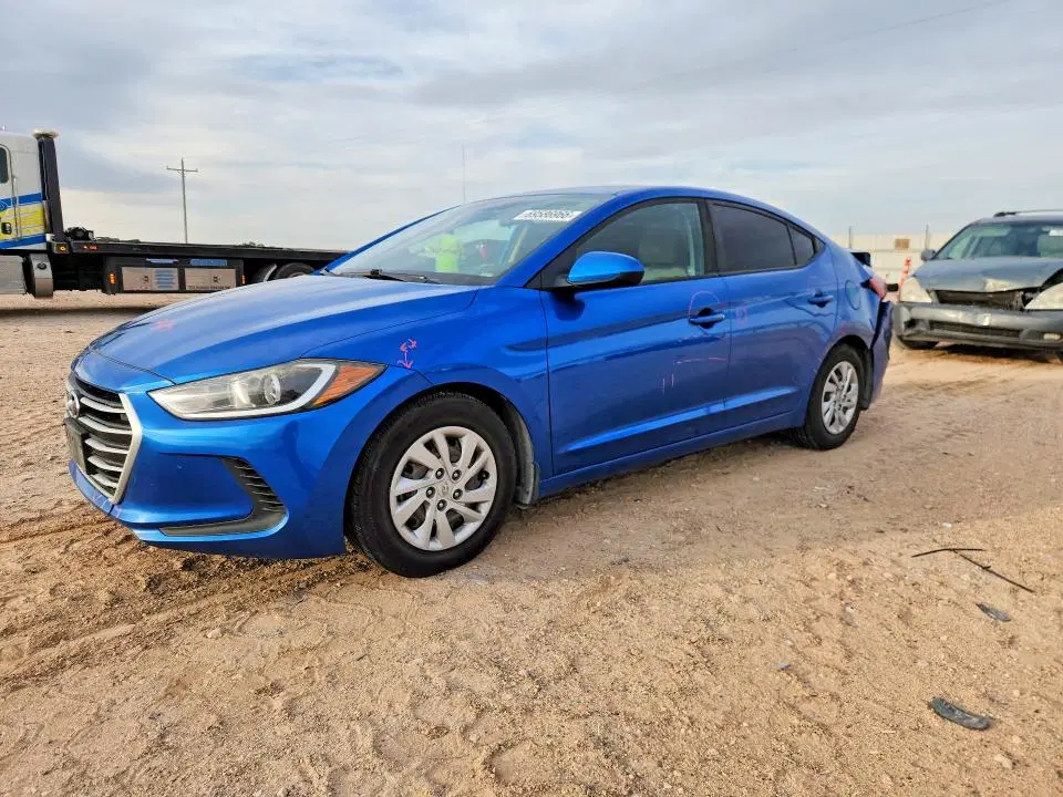 2018 HYUNDAI ELANTRA VIN 5NPD74LF6JH349589 фото 2