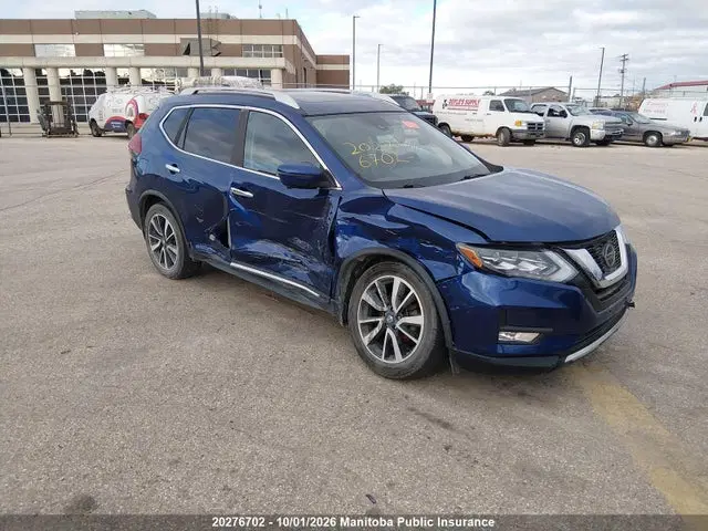 JN8AT2MV0JW322587 — 2018 Nissan Rogue Sl, Right Side, фото до ремонта