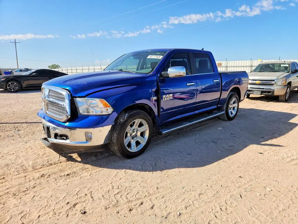 1C6RR6LT9HS805203 — 2017 RAM 1500, Передняя часть, фото до ремонта