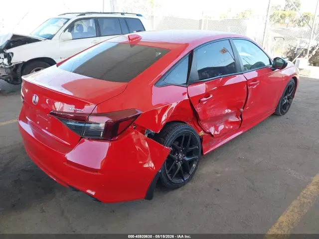 2025 Honda Civic Sport VIN 2HGFE2F54SH511429 фото 4