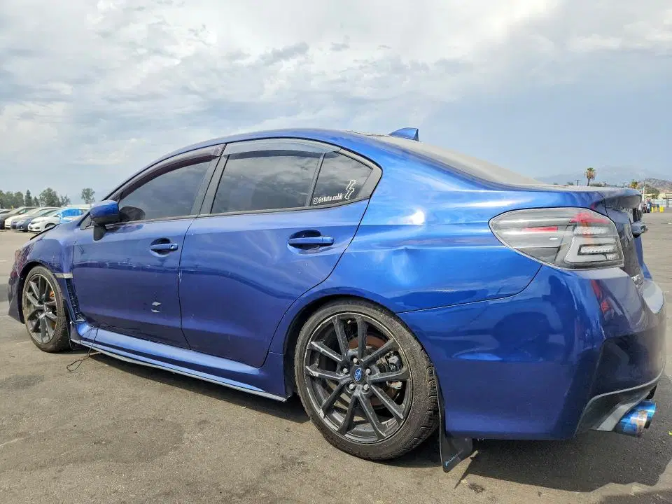 2015 Subaru WRX VIN JF1VA1A62F9823650 фото 2