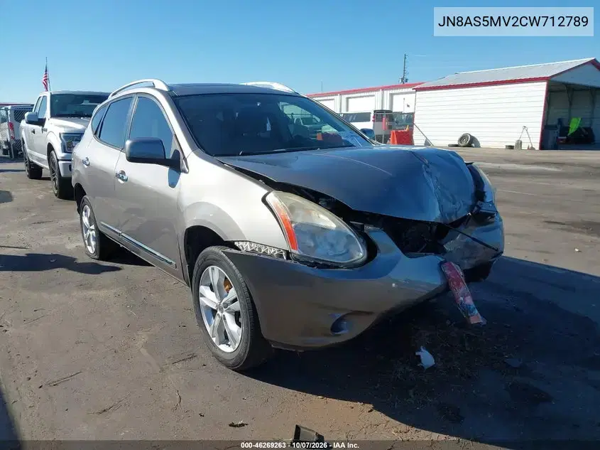 2012 Nissan Rogue Sv VIN JN8AS5MV2CW712789 фото 2