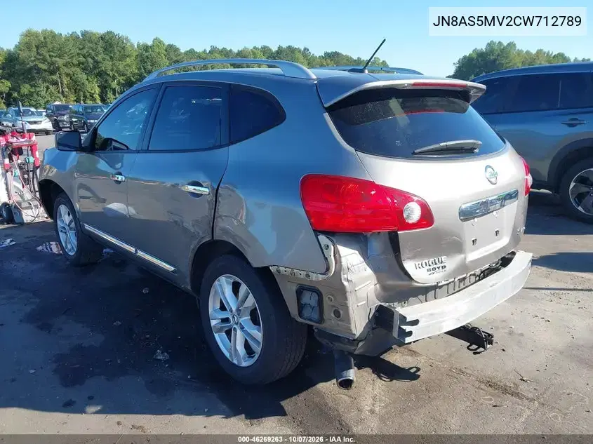 2012 Nissan Rogue Sv VIN JN8AS5MV2CW712789 фото 4
