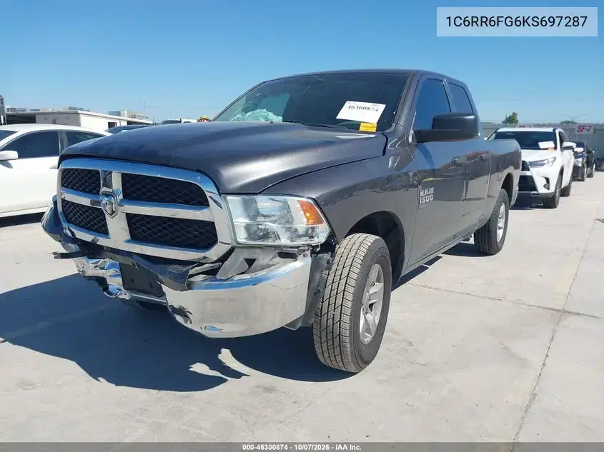 2019 Ram 1500 Classic Tradesman 4X2 6'4 Box VIN 1C6RR6FG6KS697287 фото 3