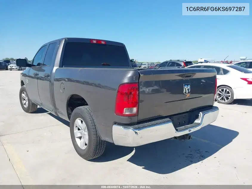 2019 Ram 1500 Classic Tradesman 4X2 6'4 Box VIN 1C6RR6FG6KS697287 фото 4