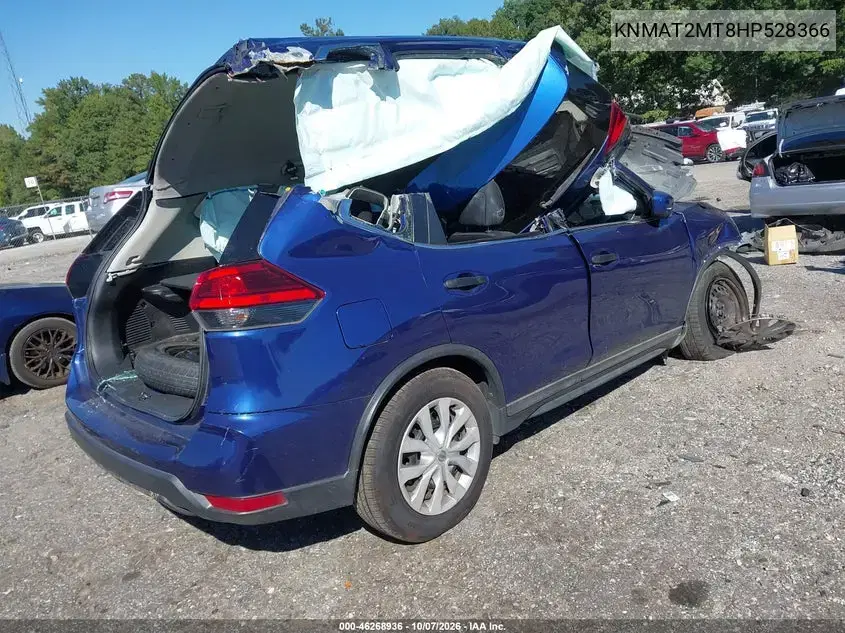2017 Nissan Rogue S VIN KNMAT2MT8HP528366 фото 4