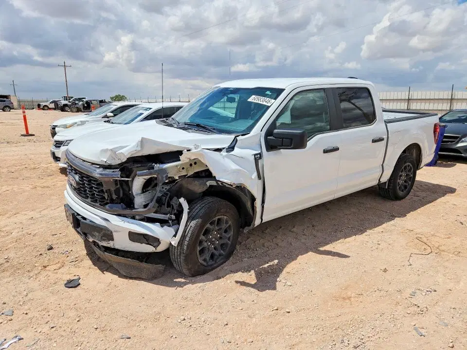 1FTEW2KPXSKF53062 — 2025 Ford F150, передняя часть, фото до ремонта