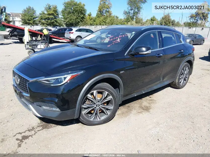 2018 Infiniti Qx30 Essential VIN SJKCH5CR2JA003021 фото 2