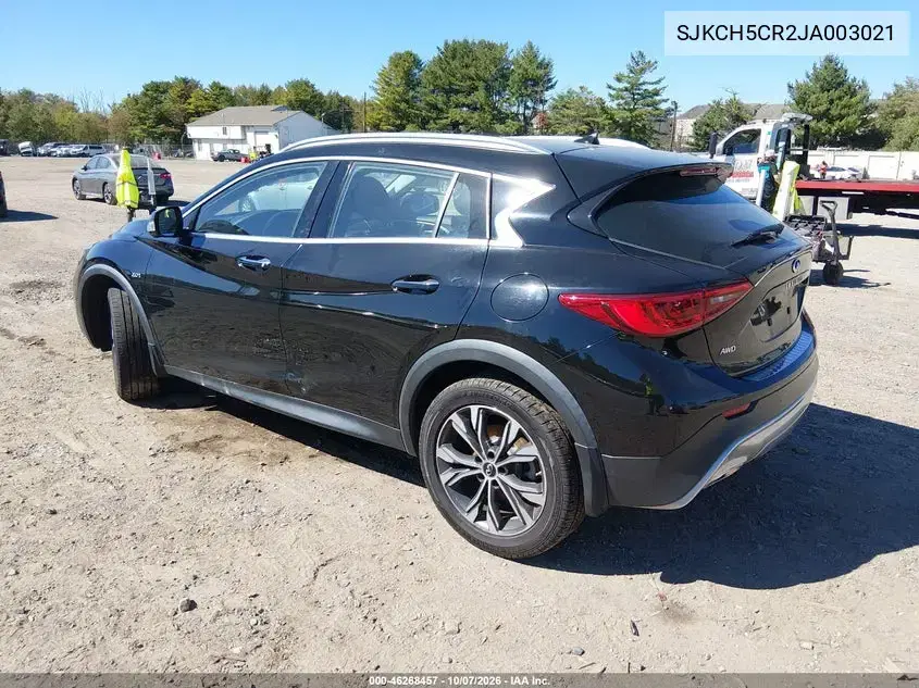2018 Infiniti Qx30 Essential VIN SJKCH5CR2JA003021 фото 3