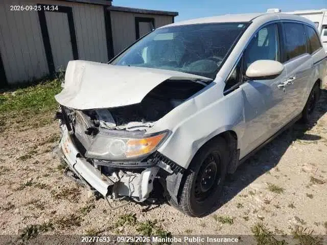 2015 Honda ODYSSEY EX VIN 5FNRL5H42FB505566 фото 2