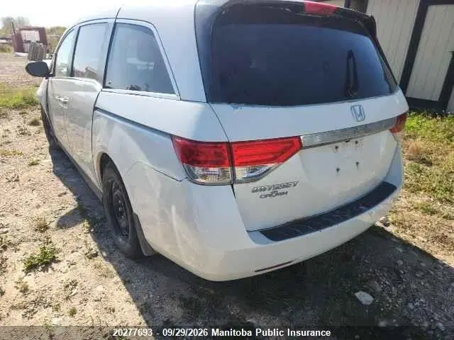 2015 Honda ODYSSEY EX VIN 5FNRL5H42FB505566 фото 3