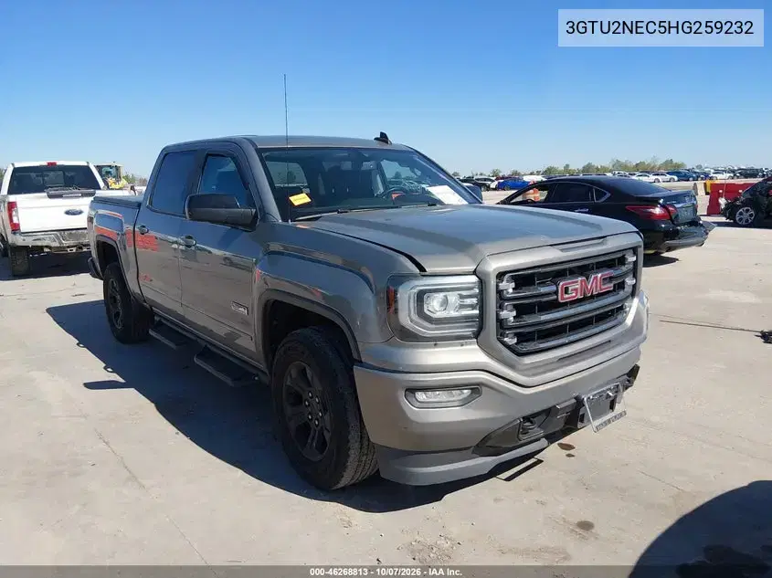 3GTU2NEC5HG259232 — 2017 GMC Sierra, Передний левый, фото до ремонта