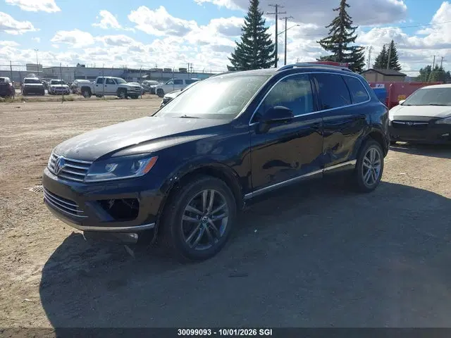2016 Volkswagen Touareg Sport/lux/executive VIN WVGEF9BP1GD011719 фото 2