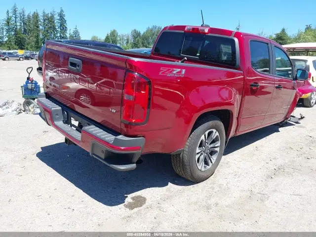 2021 Chevrolet Colorado 4wd Short Box Z71 VIN 1GCGTDEN1M1187220 фото 4