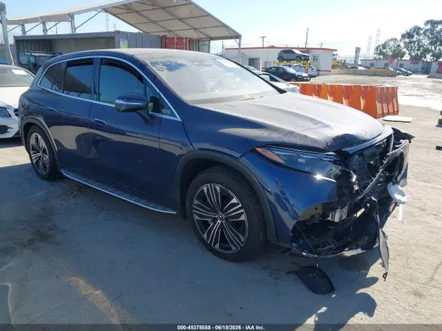 4JGDM2EB4PA029366 — 2023 Mercedes-Benz Eqs 450 Suv 4MATIC, Передняя часть (Front End), фото до ремонта