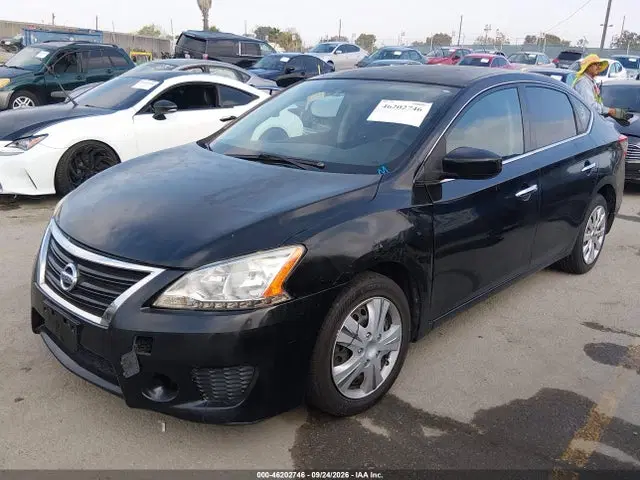2014 Nissan SENTRA SV VIN 3N1AB7AP2EY200431 фото 2
