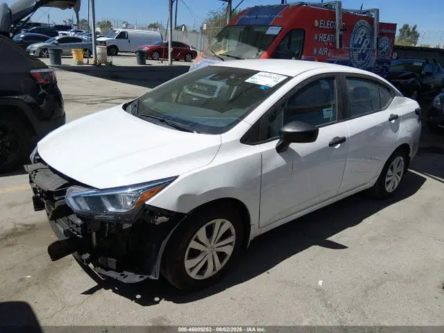 2022 Nissan Versa 1.6 S Xtronic Cvt VIN 3N1CN8DV4NL832473 фото 2