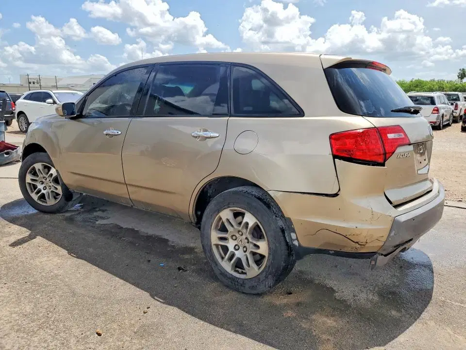 2007 ACURA MDX VIN 2HNYD28227H506972 фото 2