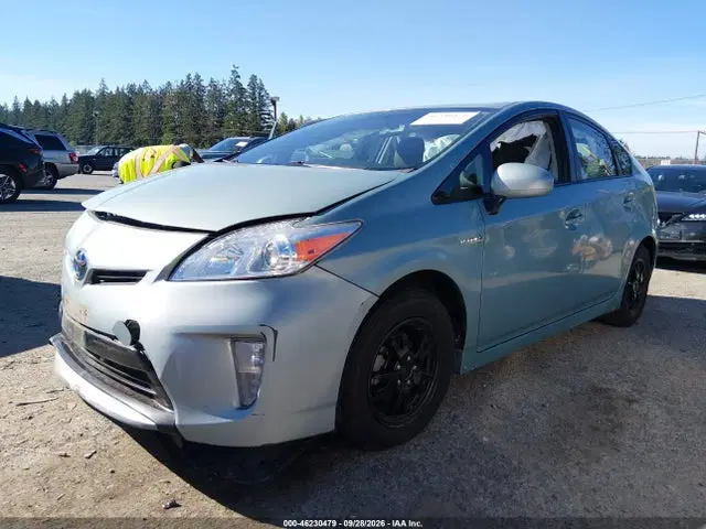2014 Toyota Prius VIN JTDKN3DU7E1774112 фото 2