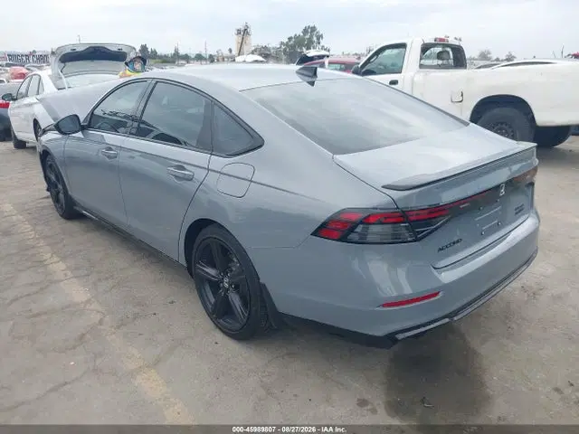 2026 Honda Accord Hybrid Sport-l VIN 1HGCY2F70TA007858 фото 3