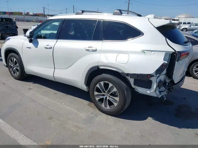 2021 Toyota Highlander Hybrid Xle VIN 5TDHARAH0MS009891 фото 3