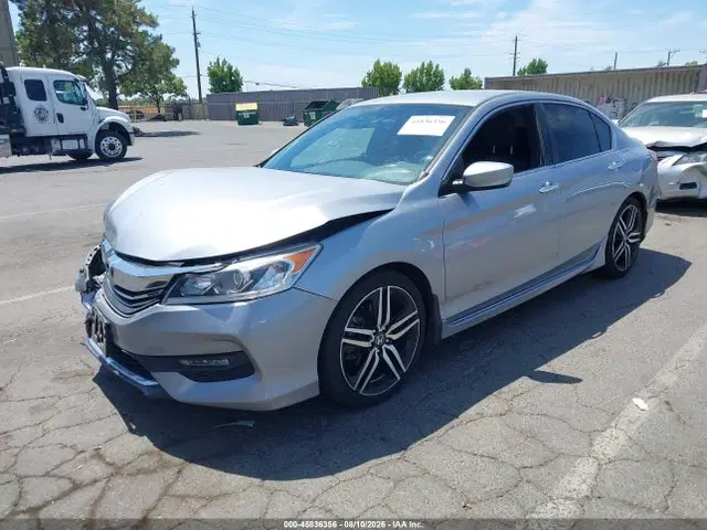 2017 Honda Accord Sport VIN 1HGCR2F54HA234814 фото 2